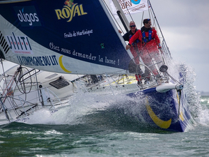 Transat Jacques Vabre Normandie le Havre  Clément Giraud et Erik Nigon ont le feu sacré !