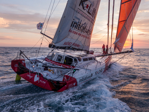 Transat Jacques Vabre – Entretien avec Nicolas Lunven, Initiatives Coeur : « Nous écrivons de belles histoires avec nos bateaux »