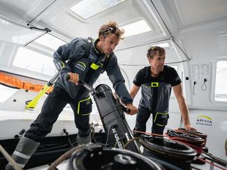 Transat Jacques Vabre Jour 1 - Focus IMOCA :...