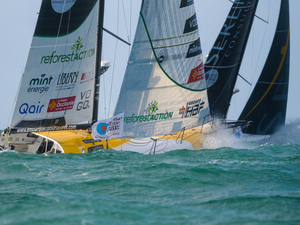 Transat Jacques Vabre : golfe et étirement
