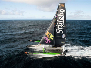 Transat Jacques Vabre : avarie de foil sur Sodebo Ultim 3