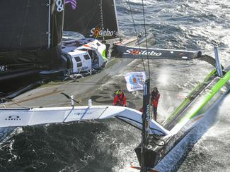 Transat Jacques Vabre : Sodebo Ultim 3 de...