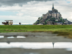 Reprise de la fréquentation touristique au Mont-Saint-Michel
