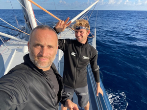 Transat Jacques Vabre - Fabrice Amedeo : route atypique vers Nouakchott 