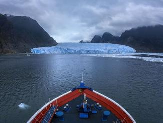 Cap au sud : la Patagonie sur le pont d'un bateau