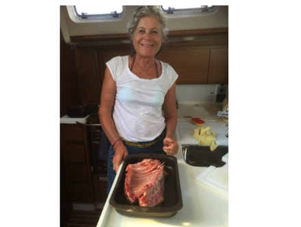 Le Chef s'apprête à recevoir bord de PretAixte, et ce n'est pas du lyophilisé !