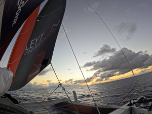 Leyton, troisième de la Transat Jacques Vabre en Ocean Fifty 