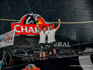 Charal complète le podium Imoca de la Transat Jacques Vabre