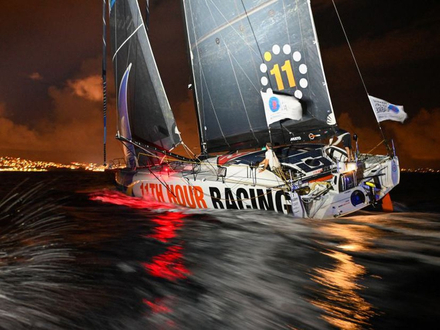 Charlie Enright et Pascal Bidégorry (11th Hour Racing Team - MALAMA)  Charlie Enright et Pascal Bidégorry (11th Hour Racing Team - MALAMA)