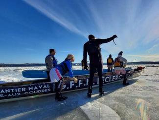 Le canot à glace : l'expérience hivernale...
