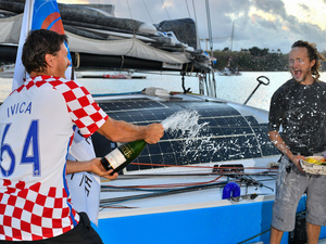 Transat Jacques Vabre : le défilé des Class40 se poursuit