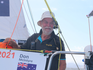 Captain Coconut quitte l'Australie pour Les Sable D'Olonne et terminer sa GGR 2018