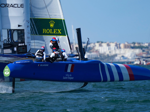 Concentration maximale à quelques jours de l'Australia Sail Grand Prix I Sydney présenté par KPMG