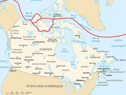 Le passage du Nord-Ouest et l'archipel canadien