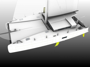 MG5 : le nouveau catamaran innovant et écolo de Marc Guillemot 