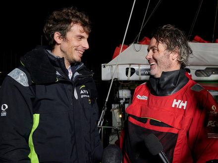 Vendée Globe 2021 - Charlie Dalin et Yannick Bestaven Vendée Globe 2021 - Charlie Dalin et Yannick Bestaven