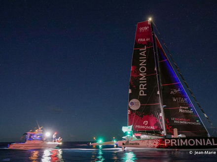 OCEAN FIFTY - Première arrivée en Martinique, Primonial Nautisme Article