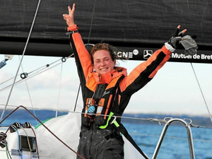 Élodie Bonafous, nouvelle skipper du Figaro Groupe Quéguiner