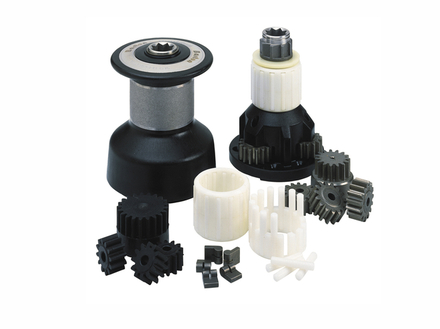 Anatomie d'un winch avec pignons plastiques Nautisme Article