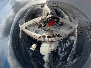 Use it Again! surpris par un phénomène météo au large de la Mauritanie