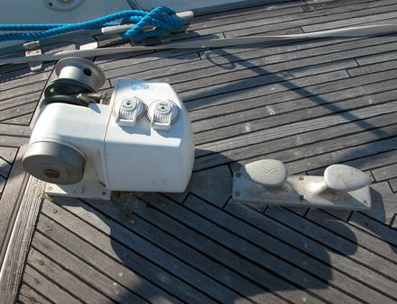 Guindeau avec commande sur le guindeau Nautisme Article