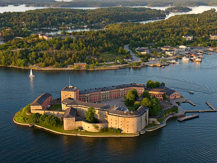 Le ch&acirc;teau de Vaxholm