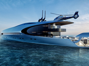 Unique 71 : concept futuriste dévoilé par Denison Yachting et SkyStyle 