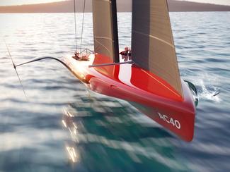 America's Cup : la construction d'un AC40 en vidéo