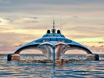 Adastra, le trimaran de 140 pieds de McConaghy Boats Adastra, le trimaran de 140 pieds de McConaghy Boats