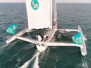 Route du Rhum 2022 : Fabrice Payen et Team Vent Débout au départ