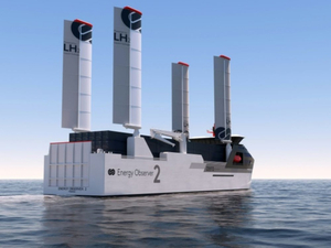  Energy Observer : lancement en 2025 d'un cargo de 120 m zéro émission