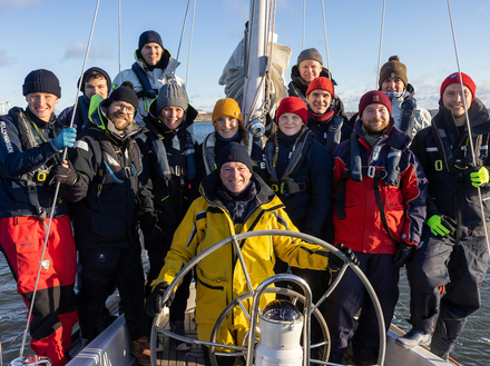 Tapio Lehtinen (Finlande) compte sur son expérience et la jeunesse de son équipage pour faire la différence. Nautisme Article