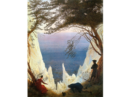 Falaises de craie de Rügen, Caspar David Friedrich