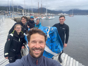 Use It Again! : le trimaran est prêt à sortir de l'eau !