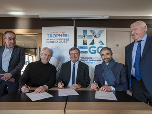 Banque Populaire Grand Ouest, partenaire titre du « Trophée Banque Populaire Grand Ouest, sur la route des Iles du Ponant »