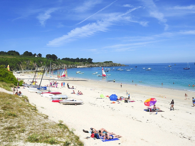 Plage les Grands Sables à Locmaria Nautisme Article