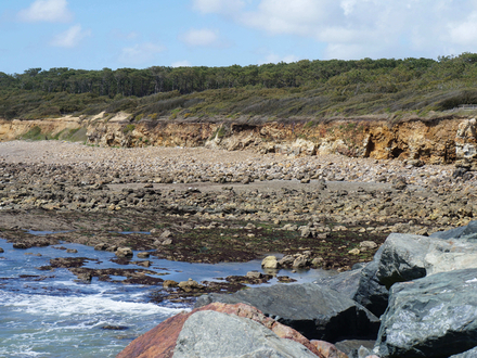 L'ocean Atlantique faconne la cote vendeenne 