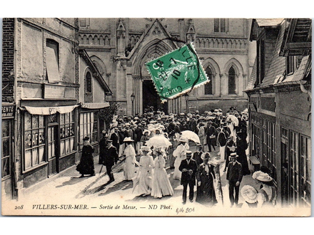 Le bourg a la Belle Epoque 