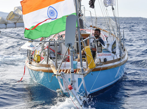 Abhilash Tomy, le marin secouru durant la Golden Globe 2018, participe à la GGR 2022