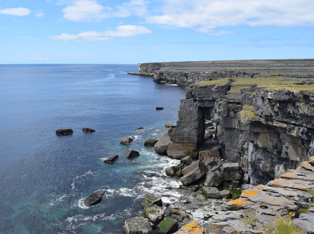 Les falaises des îles d'Aran impressionnent par leurs à-pics vertigineux 