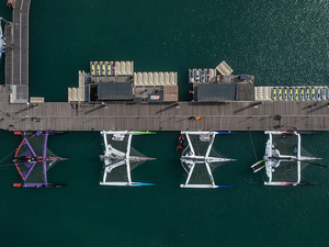 1 000 milles des Sables : première course en solitaire pour Sam Goodchild sur l'Ocean Fifty Leyton