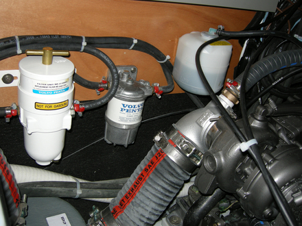 Le filtre à carburant doit être propre