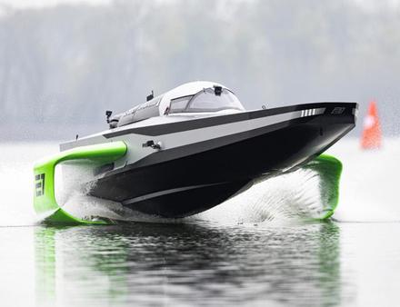 "RaceBird" RB01 lors de ses premiers tests Nautisme Article