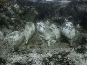  Une épave antique victime d'un important pillage au large de Cannes