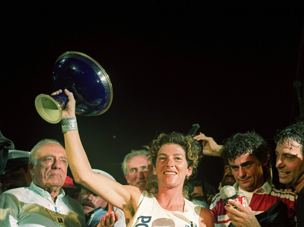 Florence Arthaud en 1990