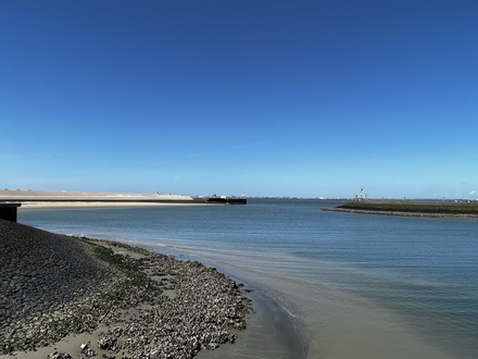 Entr&eacute;e du port de Breskens