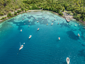 Escales nautiques dans l'archipel des îles de Guadeloupe : cap sur Basse-Terre