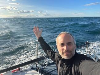 Fabrice Amedeo vient à bout de la Vendée Arctique