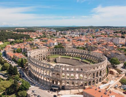 Amphithéàtre Arena à Pula Nautisme Article