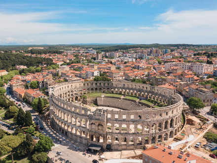 Amphithéàtre Arena à Pula